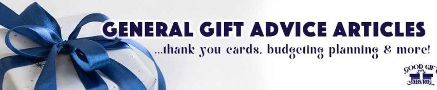 Good Gift Advice General Gift Advice txt